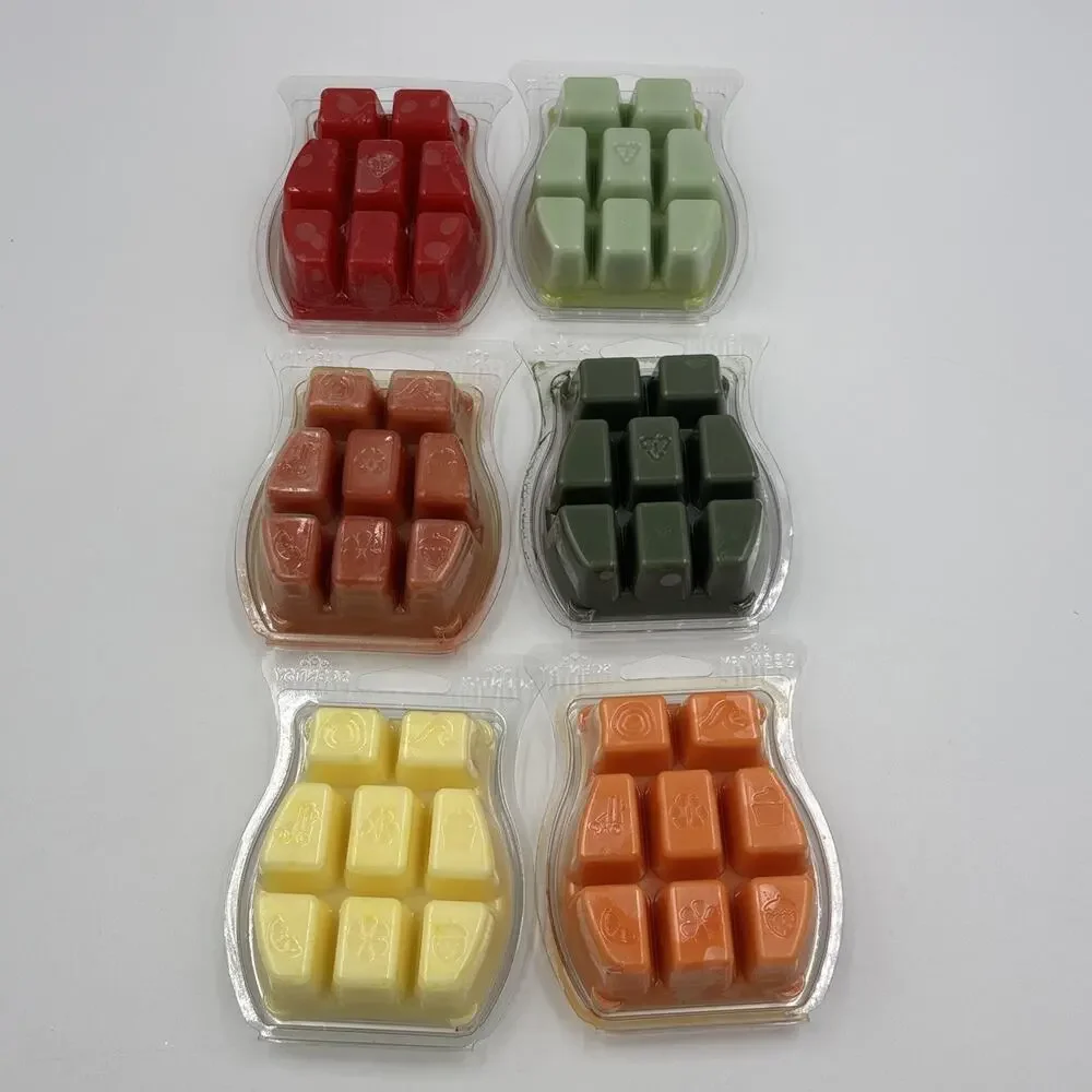 Scentsy Wax Bars LOT of 6 New Unused Melts